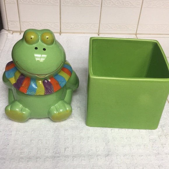 Set/2 🐸 Ceramic Containers - Picture 1 of 12